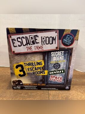 Escape Room The Game 3 Thrilling Escape Rooms Secret Agent Dentist Space Station